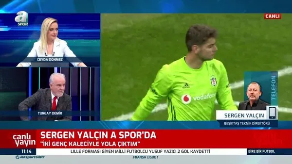 Beşiktaş Teknik Direktörü Sergen Yalçın'dan kaleci transferi açıklaması!