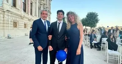 Oyuncu Erkan Petekkaya’nın mutlu günü! Oğlu Cano Petekkaya üniversiteden mezun oldu