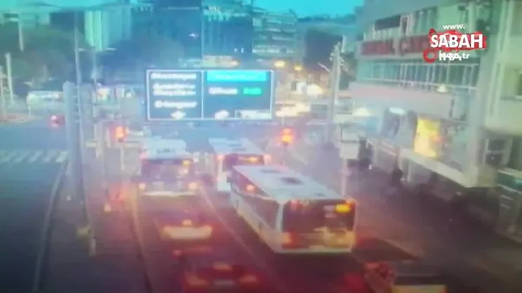Ankara'da 17 kişinin yaralandığı otobüs kazasının görüntüleri ortaya çıktı | Video