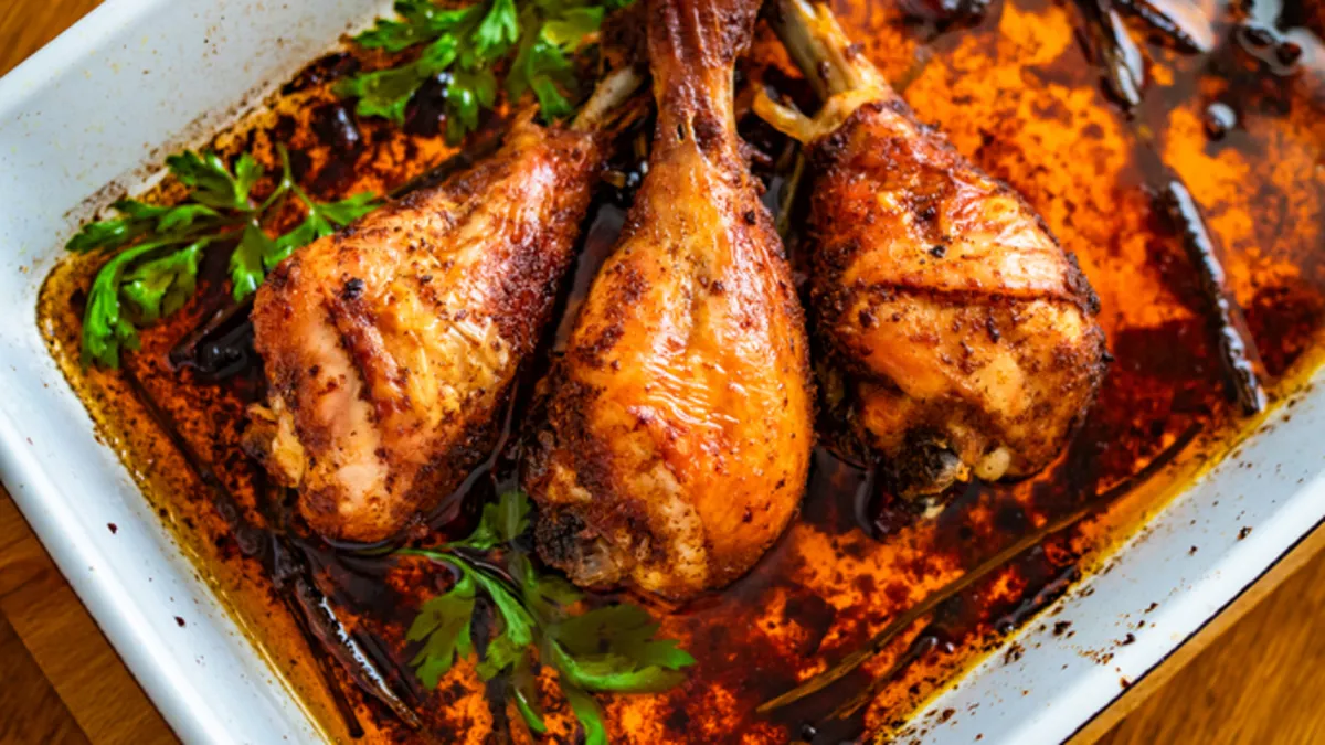 Dışı çıtır içi sulu olacak! Fırında tavuk bagetin sırrı