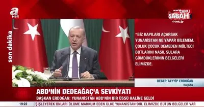 Son dakika haberi! Başkan Erdoğan’dan Yunanistan’a mülteci tepkisi: Nankörlüktür | Video