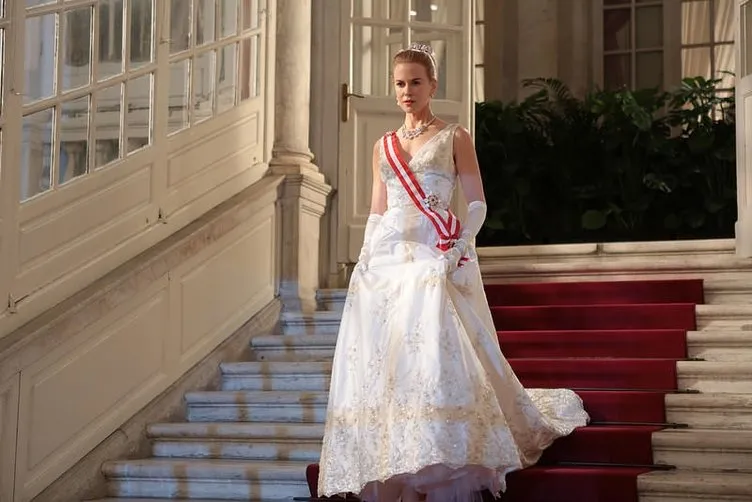 Monako Prensesi Grace filminden kareler