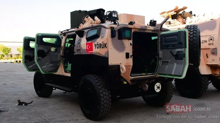 Türk zırhlısı Yörük’ten güç gösterisi