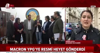 Fransa Cumhurbaşkanı Macron YPG’ye resmi heyet gönderdi