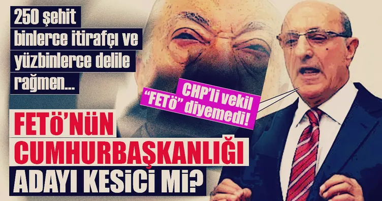 CHP’li Kesici ’FETÖ yaptı’ diyemedi!