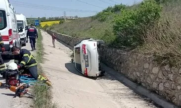Edirne’de feci kaza: Sürücü öldü eşi yaralı!