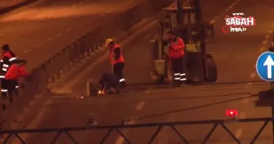 İstanbul Atatürk Köprüsü trafiğe kapatıldı
