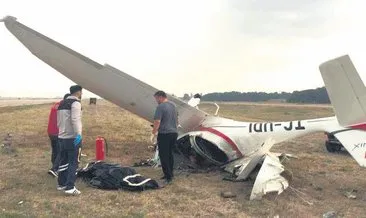 İki pilot hayatını kaybetti