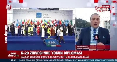 Başkan Erdoğan’dan pes peşe kritik görüşmeler! G20’de yoğun diplomasi trafiği