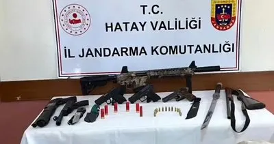 Jandarma’dan silahlı paylaşım operasyonu #hatay