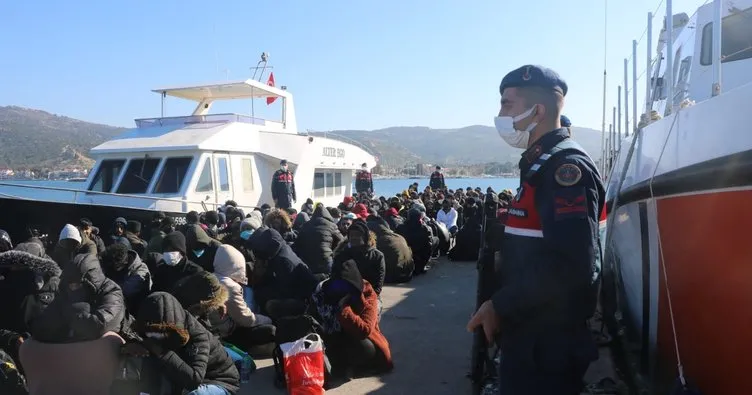 İzmir’de İHA destekli operasyonda 197 göçmen kurtarıldı