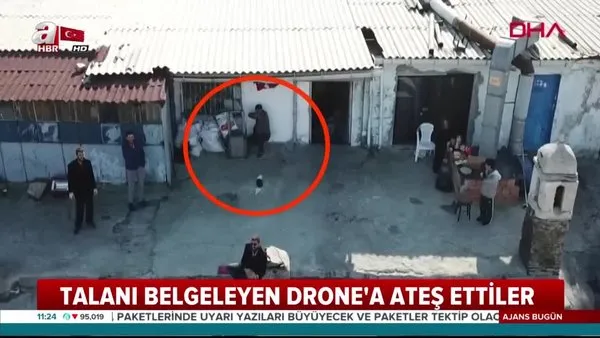 İstanbul'un göbeğinde tarih talancılarının silahlı saldırısı kamerada
