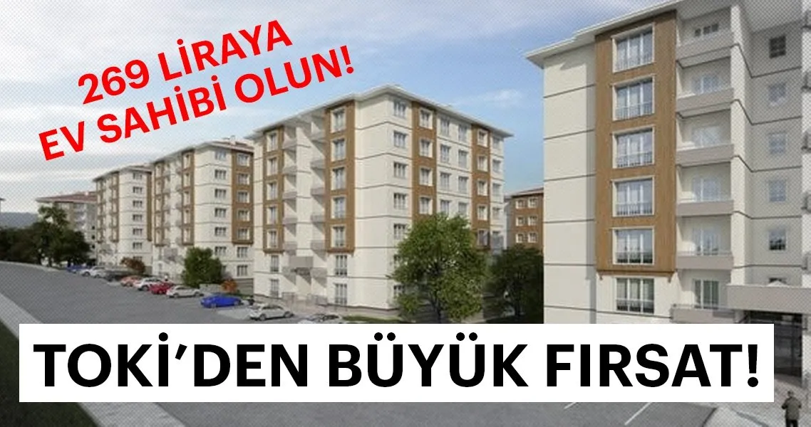 toki aylik 269 tl taksitle ev satisi yapiyor iste toki nin dar gelirli aileler icin yaptigi evlerin liste liste fiyatlari galeri turkiye