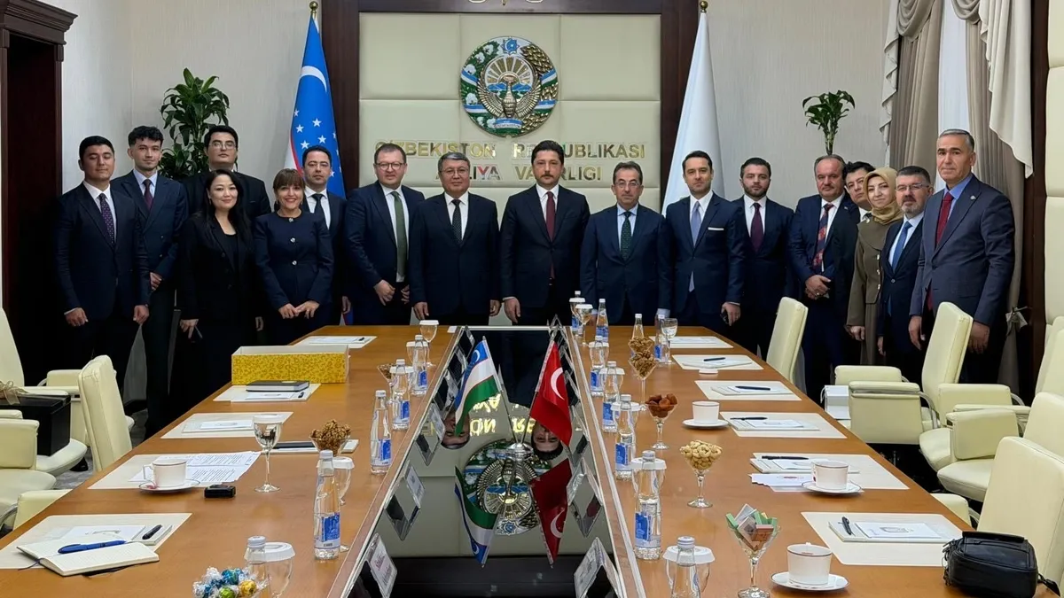 Adalet Bakan Yardımcısı Burak Ceyhan Özbekistan’da! “Kendimi ülkemdeymişim gibi hissettim”