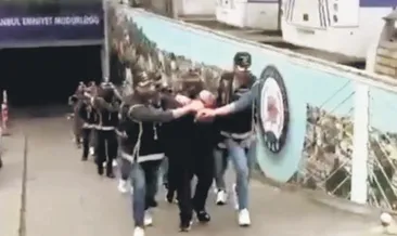 ‘Daltonlar’ suç örgütüne operasyon