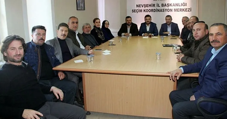 AK Parti İl Genel Melis üyeleri aylık olağan toplantısı yapıldı