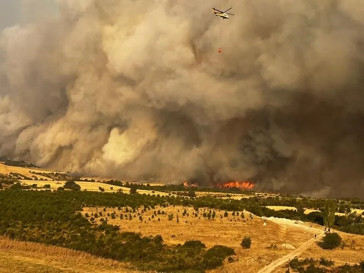 ÇANAKKALE YANGIN SON DAKİKA GELİŞMELERİ | Çanakkale orman yangını son durum ne, söndürüldü mü, can kaybı var mı?