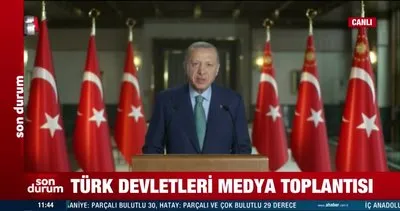 Başkan Erdoğan, Türk Devletleri Medya Toplantısı’na mesaj gönderdi: Dijital faşizm tehdit unsuru haline gelmiştir | Video