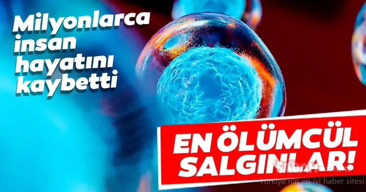 Tarihin en ölümcül salgınları! Kara veba, İspanyol gribi, HIV ve daha fazlası milyonlarca can aldı