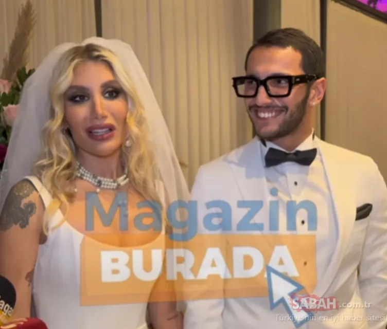 Melih Kunukcu ile aşkını ilan eden İrem Derici’nin mutlu günü! Çiftin gelinlik ve damatlığı olay oldu