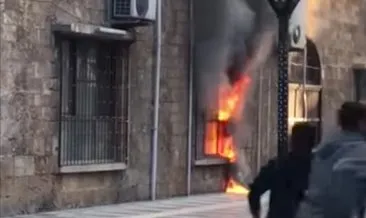 Mersin Büyükşehir Belediyesi’nde korkutan yangın