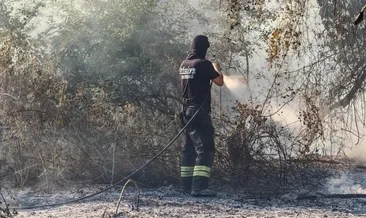 Tekirdağ’daki anız yangını kontrol altına alındı