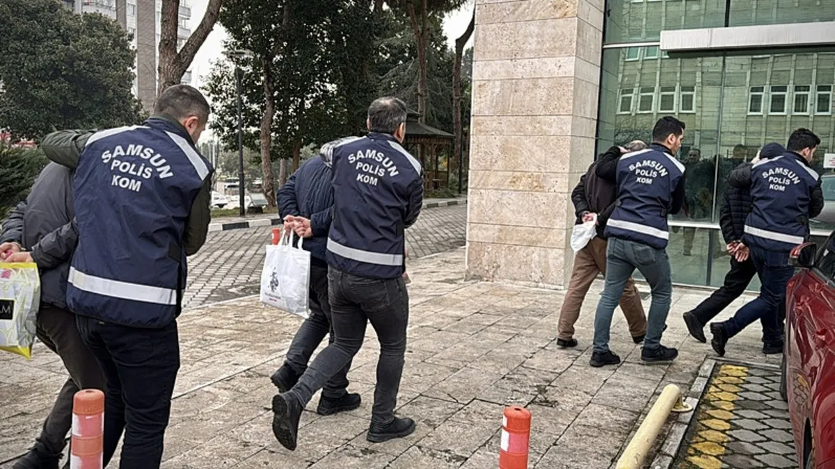 Samsun'da usulsüz sağlık raporu operasyonu: 8 gözaltı