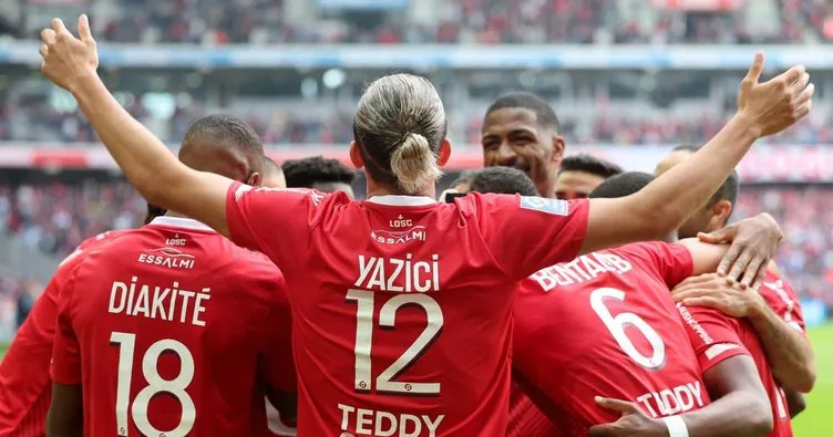 Milli futbolcu Yusuf Yazıcı, Lille’e veda etti
