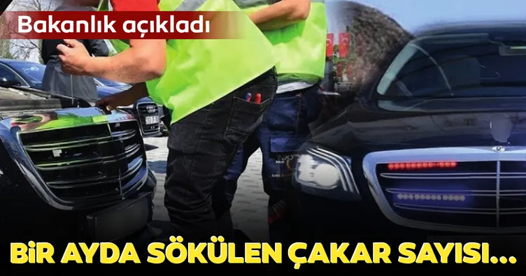 1 ayda 1100 aracın sirenini söktük