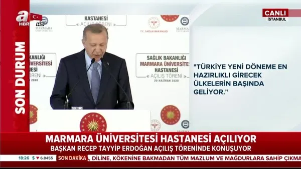 Başkan Erdoğan, Prof. Dr. Asaf Atasever Hastanesi'nin açılışını gerçekleştirdi | Video