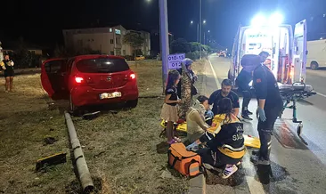 Samsun'da feci kaza! İki otomobil çarpıştı: 10 yaralı #sinop