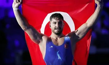 Milli güreşçi Taha Akgül, Avrupa şampiyonu oldu