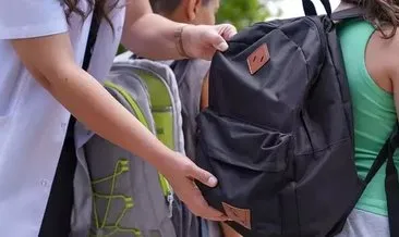 Okul çantasına dikkat!