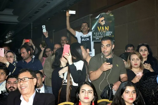 İranlı turistler Van'da Moein konseriyle coştu
