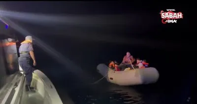 Yunan unsurları Ayvacık açıklarında 3’ü çocuk, 14 kaçak göçmeni ölüme terk etti | Video