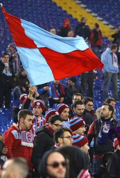 Lazio - Trabzonspor maçından kareler