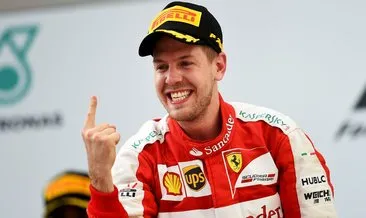 Brezilya’da kazanan Vettel