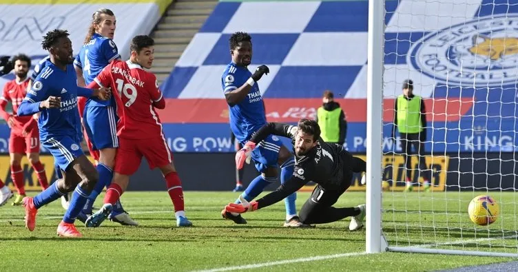 Son dakika: Leicester City 3 - 1 Liverpool Çağlar Söyüncü, Ozan Kabak’ı üzdü
