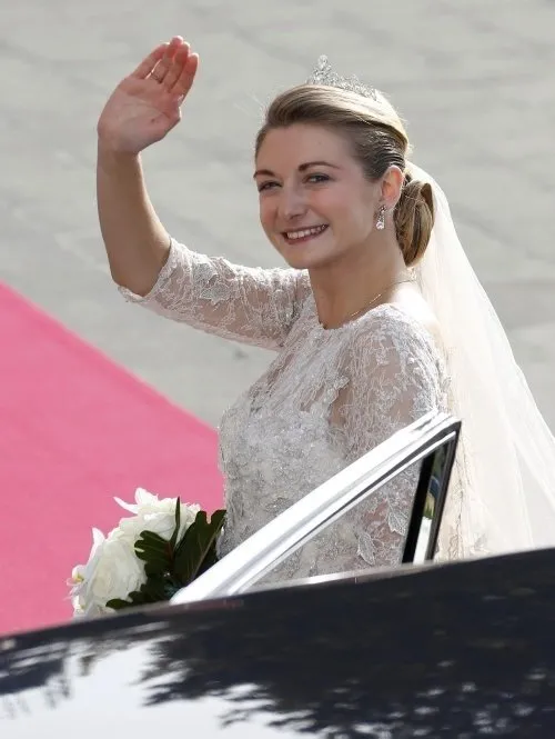 Lüksemburg Prensi Guillaume Belçika Kontesi Stephanie de Lannoy ile evlendi
