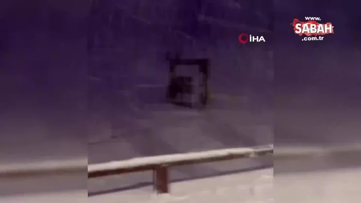 Uludağ’da kar yağışı başladı
