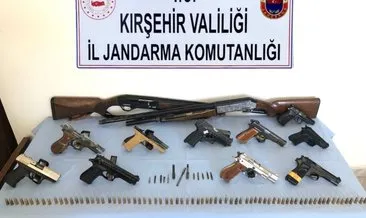 Kırşehir’de silah ve mühimmat kaçakçılığı operasyonu