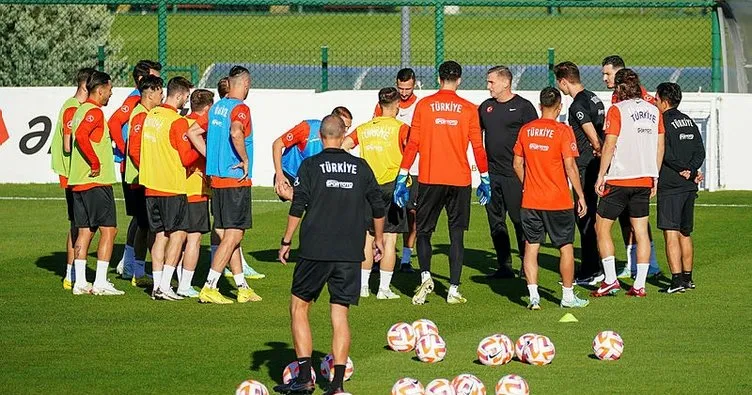 A Milli Futbol Takımı’nda Lüksemburg maçı hazırlıkları başladı