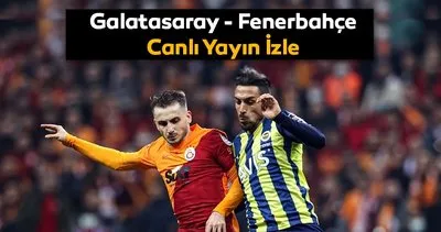 Galatasaray Fenerbahçe maçı canlı izle! atv.com.tr ile Süper Kupa Finali GS-FB maçı canlı yayın izle