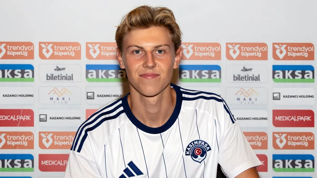 Kasımpaşa'nın yeni transferi Jakop Jessen