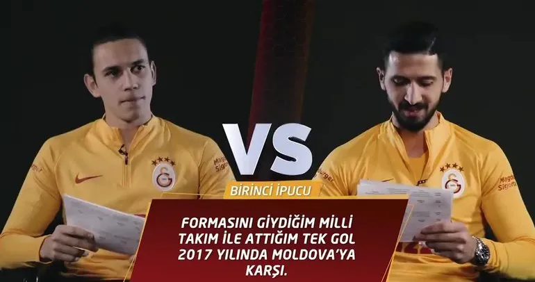 Galatasaray’da Emre Akbaba ve Taylan Antalyalı ’1v1 challenge’ programında karşı karşıya geldi!