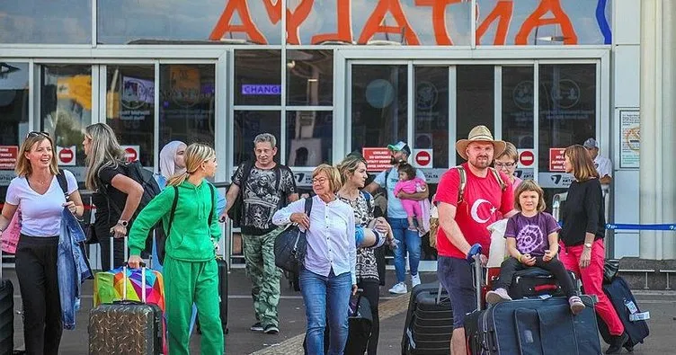 Antalya’ya turist sayısı, 10 milyonu aştı
