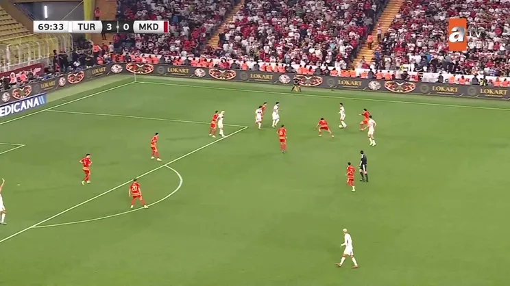 GOL | Türkiye 4-0 Kuzey Makedonya