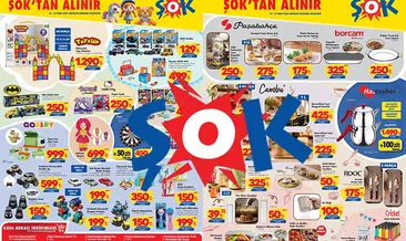 ŞOK aktüel 24-27 Ekim 2026 kataloğu: Demlik, fırın tepsisi, sos şişesi... Bu hafta ŞOK’ta neler var?