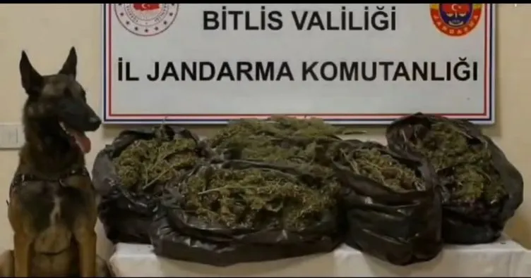 Bitlis’te 10 kilogram uyuşturucu madde ele geçirildi