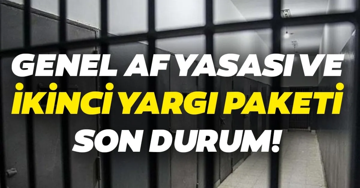Genel Af Yasasi Ve Ceza Indirimi Son Durum Af Yasasi 2020 Ne Zaman Cikacak Ikinci Yargi Paketinde Yer Alacak Mi Son Dakika Yasam Haberleri